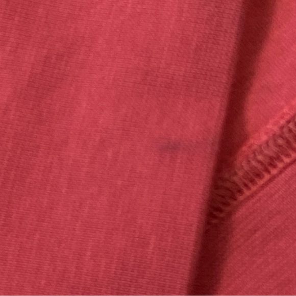 Vineyard Vines salmon pink 1/3 zip pullover cotton sweatshirt Size S - Picture 8 of 12